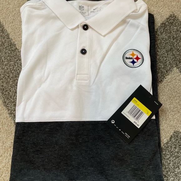 Steelers Nike brand official on-field Men’s polo size Small - Picture 4 of 9